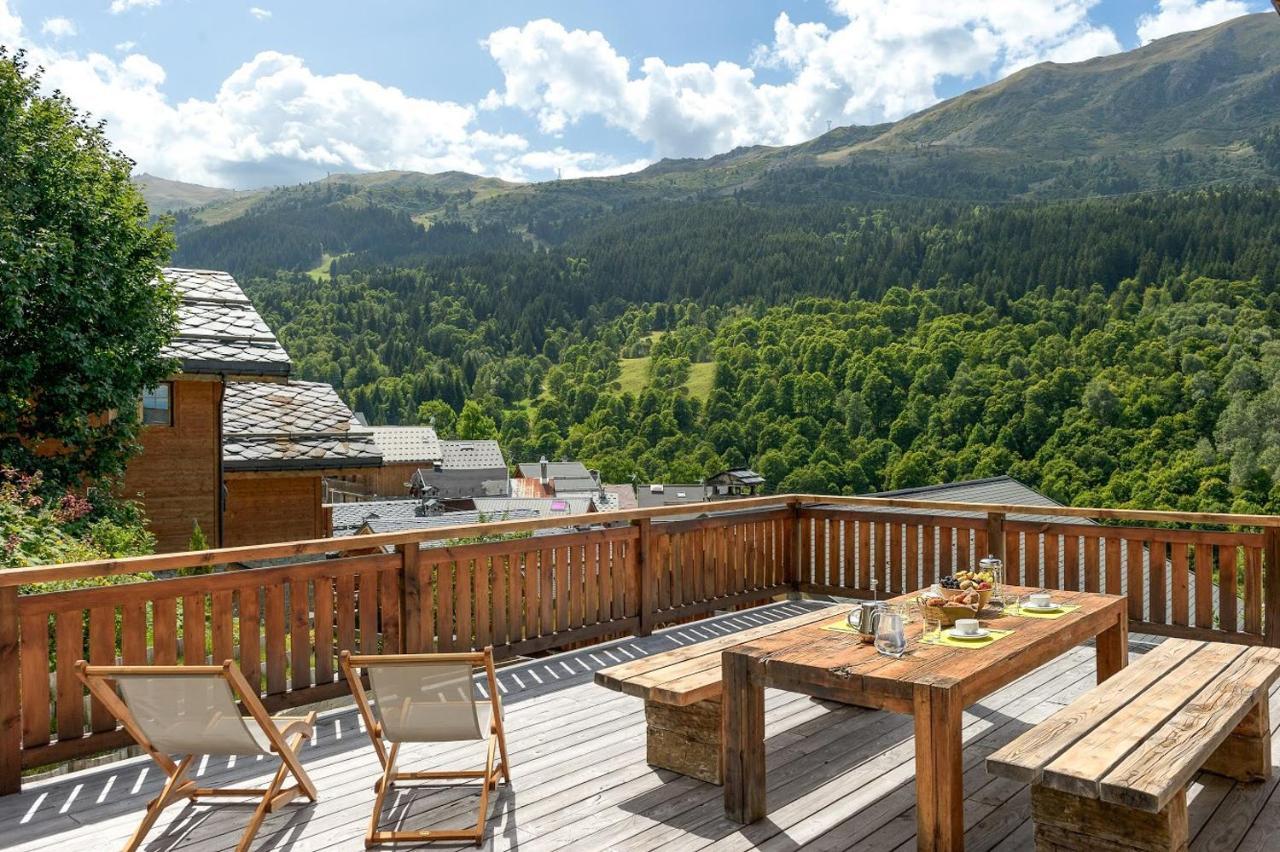 Chalet Zebra Villa Meribel Luaran gambar